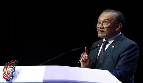 Perdana Menteri Datuk Seri Anwar Ibrahim pada sidang media penutup Sidang Kemuncak ASEAN ke-47 di Pusat Konvensyen Kuala Lumpur/BERNAMA
